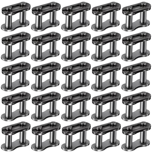 PAGOW 30pcs 25 Chain Master Link Roller, Master Connector Link - size: #25 30PCS