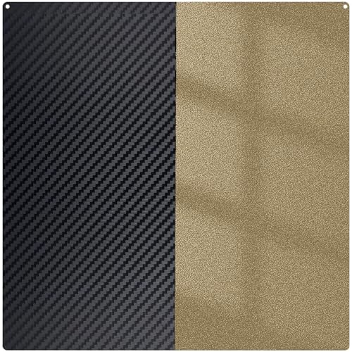Upgraded PEI Build Plate for AOSEED X-Maker Joy, Double Sided Smooth&Textured PET PEI Sheet Platform 128X128MM Premium Print Bed for AOSEED 3D Printer - size: 128x128