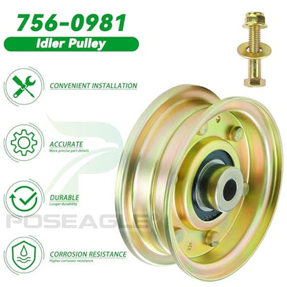 756-04224 Idler Pulley for Cub Cadet LT1050 LT1042 LT1045 Tractors - size: 1x756-04224