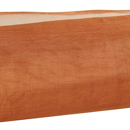 99.9% Pure Copper Wire 40 Mesh- 12.5" x 38" Dense Filter Screen Mesh