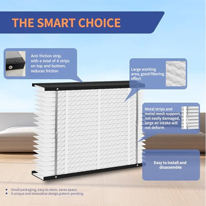2 Pack 213 Replacement Filter,MERV 13,Compatible with AprilAire 213 Whole House Air Purifiers Models,1210,1620,2210,2216,3210,4200,HVAC Furnace Filter Replacement,20x25x4 Air Filter