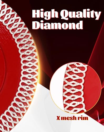 Casaverde 2 Pcs of 3"/76mm Diamond Blade with 3/8" Arbor for Cutting Ceramic Tile,Stone Tile - size: 3 inch [S] (2 pc)