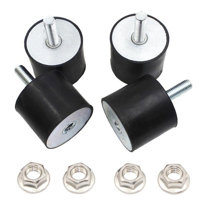EASYEAH M12 Rubber Vibration Isolator Mounts Single Stud Shock Absorber - size: VD-M12x37-60x50