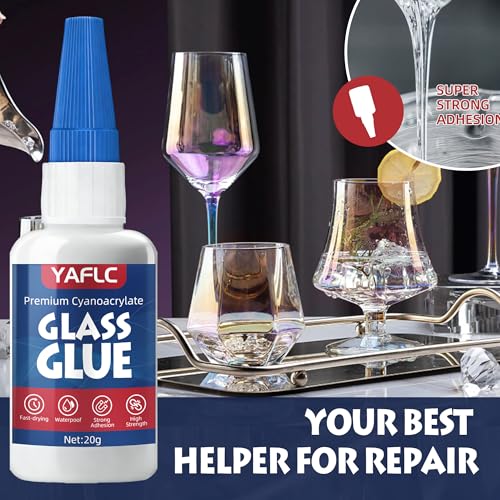 Glass Glue Liquid, Super Glue for Glass Repair 40g - style: Glass Glue