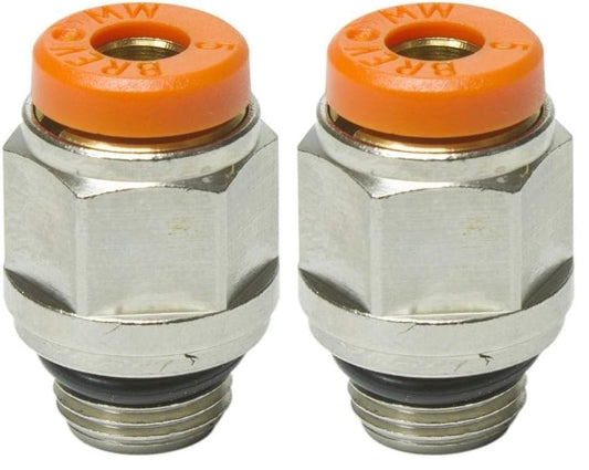 ARB 170201 Air Fitting Straight R1 5SP 5 mm to 1/8 mm. Ideal for an easy connection of the ARB Air Locker Line or the Trail-Gear Rear Disconnect (Pack of 2) - size: 5mm (Pack of 2)
