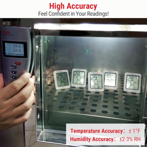 TempPro TP50 Digital Hygrometer Indoor Thermometer Room Thermometer - size: Classic