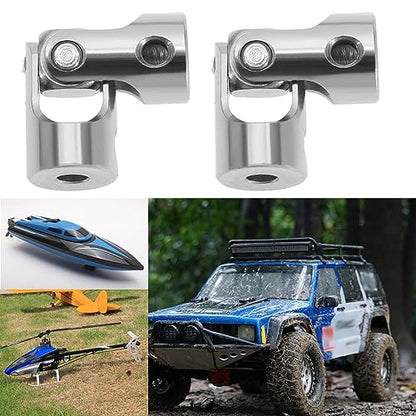 ECSiNG 4Pcs 3mm to 3mm Metal Shaft Coupling Universal Joint Shaft Coupling Flexible Coupling Connector Accessories for Model Car Ships Robots - size: 24mmx9mm