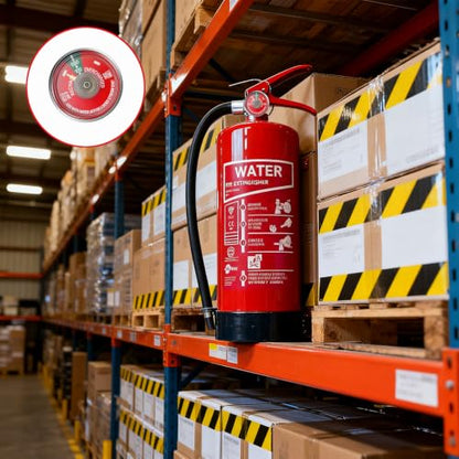 2PCS 100 Psi Water Fire Extinguisher Gauge