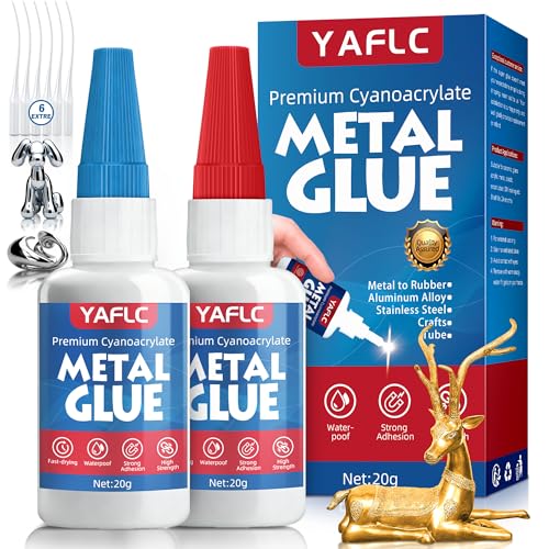 Metal Glue, Liquid Super Glue for Metal 40g - style: Metal Glue