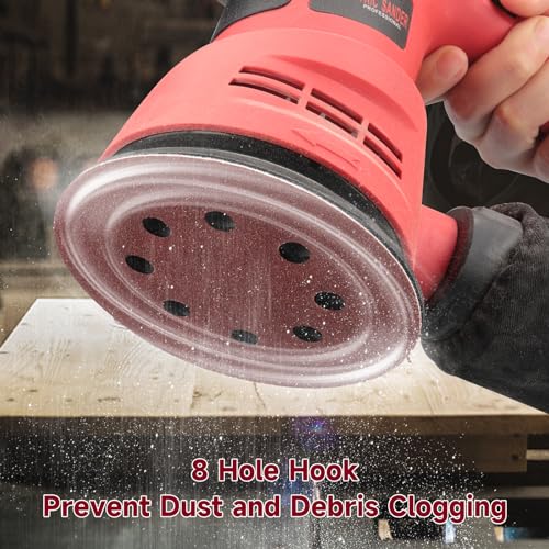 165 PCS 5 Inch Sanding Discs Random Orbital Sander Sandpaper - style: Aluminum oxide