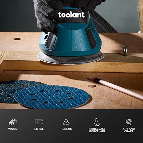toolant Diamond Shape 5 Inch 80 Grit Sanding Discs, 50Pack - style: (5 inch)80 grit