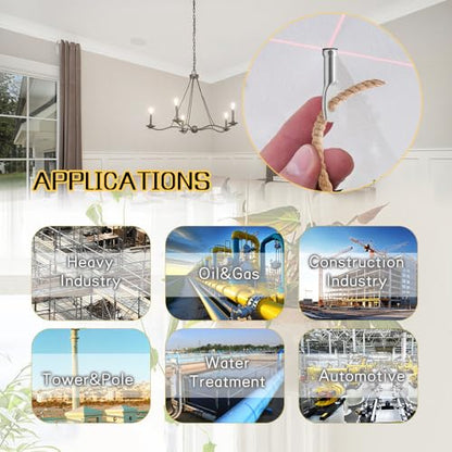 40Pack Tie Wire Eye Bolt Expansion Eye Bolt Wedge Anchor Galvanized Carbon Steel Heavy Duty Fastener Wedge Concrete Anchor for Ceiling Joists Hanging Hammocks Swing Chairs - style: ExpensionScrew