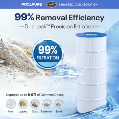POOLPURE C1200 Pool Filter Replace Hayward CX1200RE, HAY823C, Pleatco PA120