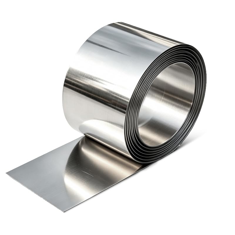 Foil Roll 304 Stainless Steel, Thin Metal Strip Sheet,1000x100x0.1mm - size: 1000x100x0.1mm