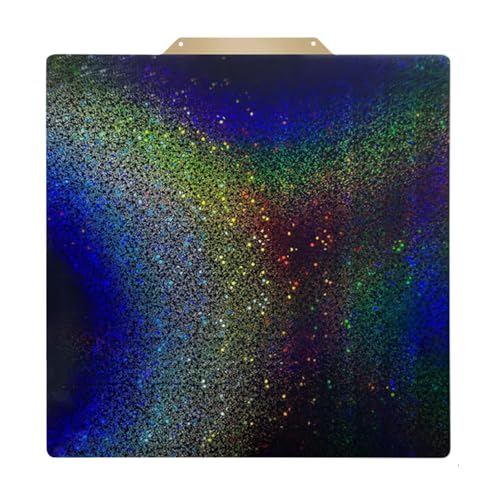 BORDSTRACT Double-Sided Build Plate, PEI Spray + PEY Film Spring Steel Flexible Plate 220x220mm Without Soft Magnetic Base for Most Models of 3D Printer Platforms - style: PEI spray + PEY film 220*220mm