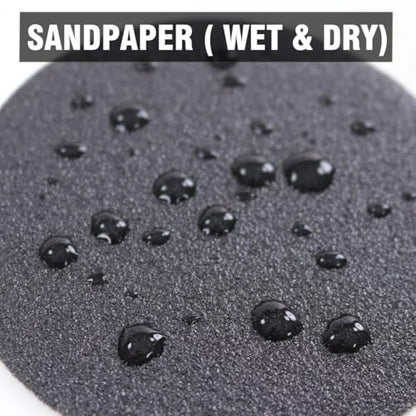 MAXMAN 3" Sanding Discs, 2000 Grit Hook & Loop Sandpaper, Silicon Carbide - style: 2000 Grit