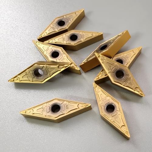 20pcs VNMG331 VNMG160404 Lathe Turning Inserts for Stainless Steel-CR6011 - size: 1-20P-VNMG160404-MF-CR6011