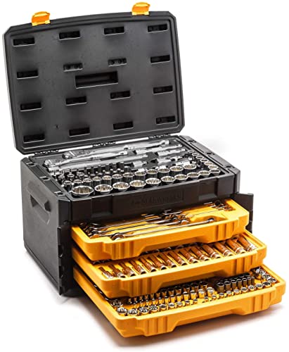 GEARWRENCH 243 Pc 12Pt Mechanics Tool Set in 3 Drawer Storage Box | 80972