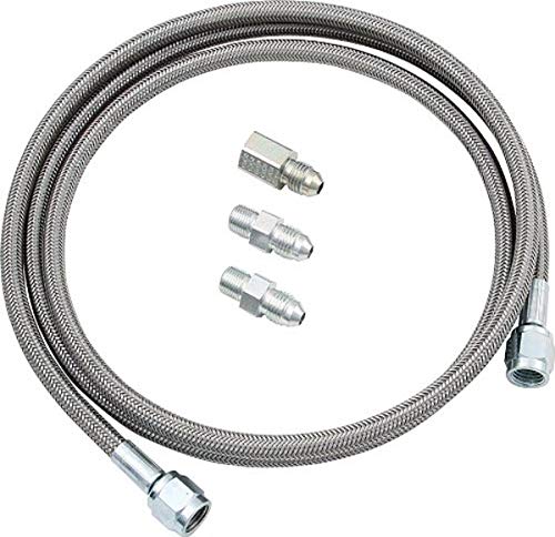 Allstar Performance ALL46110-48 (48") Gauge Line Kit, Silver - size: 48in