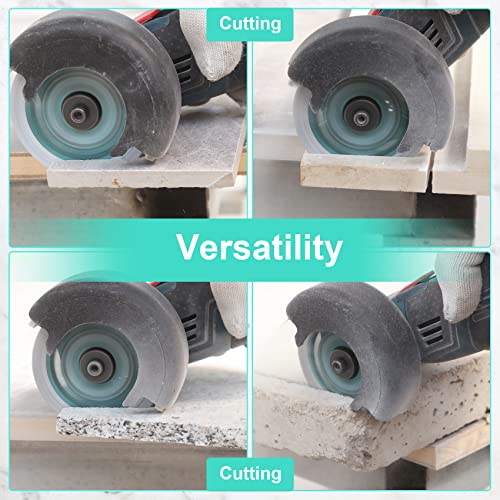 Tile Blade 3In/75mm x Arbor 3/8In/10mm Diamond Saw Blade for Cutting Hard Concrete,Hard Artificial,Natural Stones Cutting disc, 3pcs - size: Concrete Blade