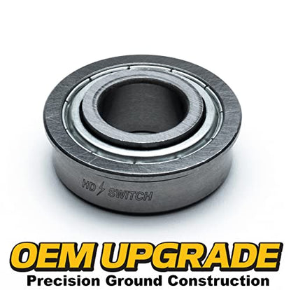 HD Switch (1 Set) Front Wheel Bearing Rebuild Kit Replaces Dixie Chopper 67205 & 10205 - Inner & Outer Bearings