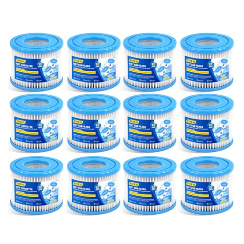 Type VI Hot Tub Filter Cartridges (12Pack) Replacements