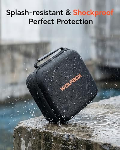 WOLFBOX MF50 Hard Carrying Case, Case Only, Device Not Included, Shockproof - size: SB50-MF50
