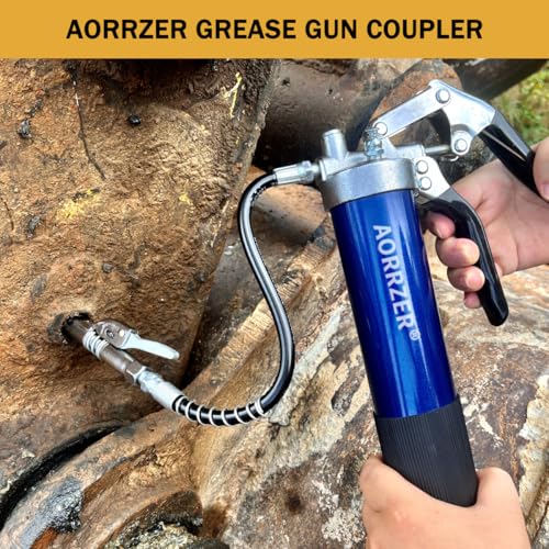 Grease Gun Coupler 2 PCS, Strong Lock-on Greases Gun Couplers - size: 2 PCS