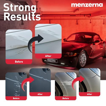 menzerna Deep Scratch Remover Kit I Car polishing Set - color: Heavy Cut 1000 (16oz) + Pad