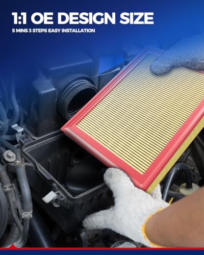KAX CA11305 Engine Air Filter for BMW 328i 2012-2016 2.0T