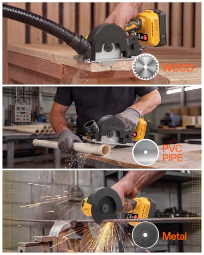 Mini Circular Saw Compatible With DeWalt 20V Battery(NO Battery)