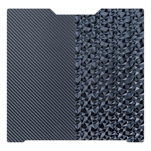 PEO & PET 3D Printing Build Plate Compatible with Bambu Lab H2D H2S - color: PEO & PET (Diamond & Carbon Fiber), size: H2D/H2S