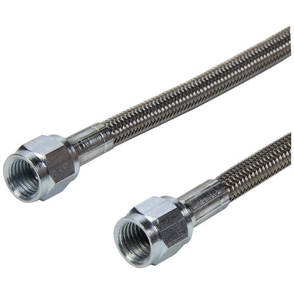 Allstar Performance ALL46110-72 Gauge Line Kit, 4 AN, 72 in Long, 4 AN Female to 4 AN Female, Fittings Included, PTFE, Braided Stainless, Mechanical Pressure Gauges, Kit - size: 72in