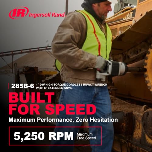 Ingersoll Rand 285B-6 1" Drive Cordless Pneumatic Impact Wrench - style: 1 Inch Drive - 6 Inch Anvil