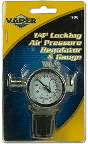 Locking Air Regulator and Gauge