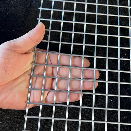 13Gauge Hole 3/4 inch 16"x12"Stainless Steel Hardware Cloth Delivered Flat|Strong Heavy Wire Fence Chicken Wire Fencing Metal Screen for Screen Door Mesh,Poultry Cage,Grill Mesh,Bird Netting,Pet Grate - size: 16"x12", style: 13Ga 3/4" Holes