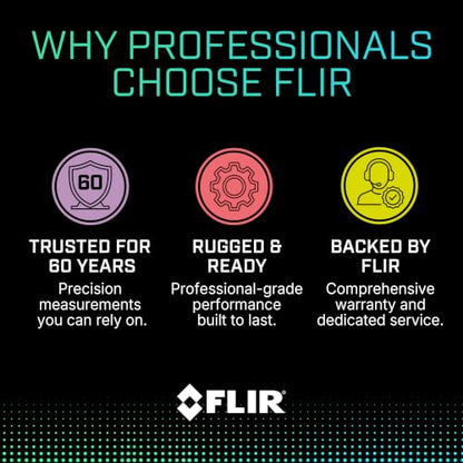 Flir TG268 Thermal Imaging Camera, 320x240 Spot IR, Bullseye Laser - style: TG268