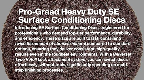 2" SE Coarse R-Type Surface Conditioning Disc, 18081, 25 Pack - style: 2 inch