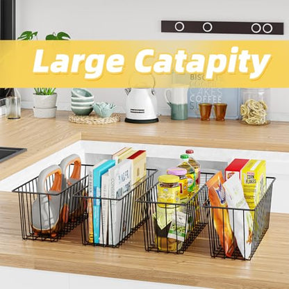 Simple Trending 6 Pack Wire Basket Wall Mount Hanging Baskets