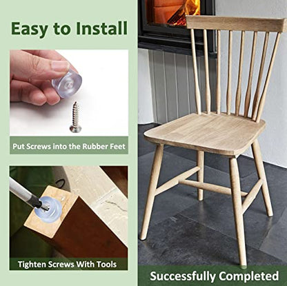 Cutting Board Feet, 10 Pcs, 0.51" x 0.98" (H x D) - size: 10pcs, 25*20*13mm