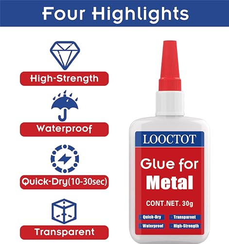 30g Metal Glue,Small Piece Metal Repair,Super Instant Glue for Repair - style: Metal Glue
