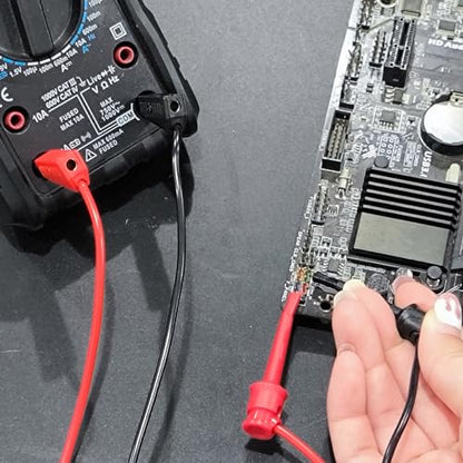 Goupchn Silicone Multimeter Test Leads Kit 25PCS for Electrical Testing - style: 25PCS