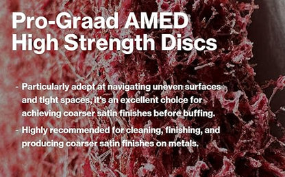 High Strength Disc 6" x 1/2", AMED Medium, 04188, 4 Pack - style: 6" x 1/2" AMED
