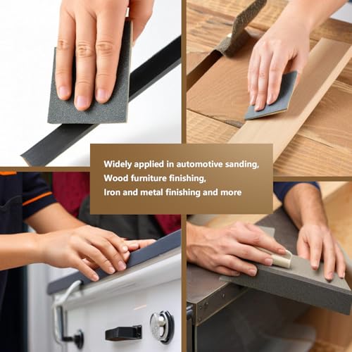 Sand Paper Variety Pack, 10PCS Wet/Dry Fine Sandpaper for Wood Metal Crafts and Car Sanding, 3000 Grit, 9 x 3.6 Inch - size: 3000-Grit