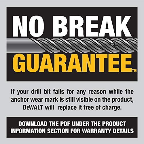 DEWALT DW5441 1/2-Inch by 22-Inch by 24-Inch Rock Carbide SDS+ Hammer Bit - color: Multi, size: 1/2" x 22" x 24" (1-Piece)