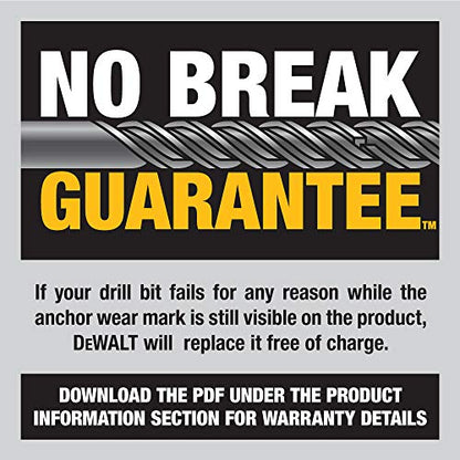 DEWALT DW5441 1/2-Inch by 22-Inch by 24-Inch Rock Carbide SDS+ Hammer Bit - color: Multi, size: 1/2" x 22" x 24" (1-Piece)
