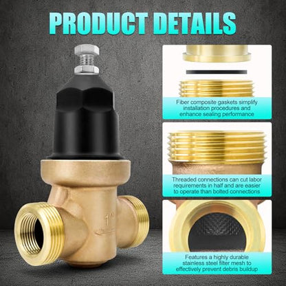 1-NR3XLDU 1" Pressure Reducing Valve - size: 1
