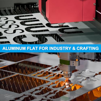 PATIKIL 6061 T651 Aluminum Sheet Metal 4 x 12 x 1/4(0.236") Inch 3Pcs Flat Plain Aluminum Plate Covered Stock with Protective Film, Heat Rectangle 6MM for Lndustry Crafting - size: 4" x 12" x 1/4"