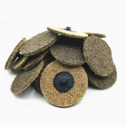 3 Inch Sanding Discs Quick Change Nylon Surface Conditioning Discs, Coarse Grit Quick Change Discs, Drill & Die Grinder Sanding Disc Rust Remover for Metal Paint Stripper & Removal, Polishing - style: Style 3