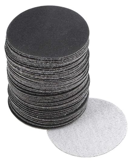2-Inch Wet or Dry Sandpaper Sanding Paper disc Sanding Discs 320 Grit 50 Pcs - size: 50Pcs 2-inch 320 Grit